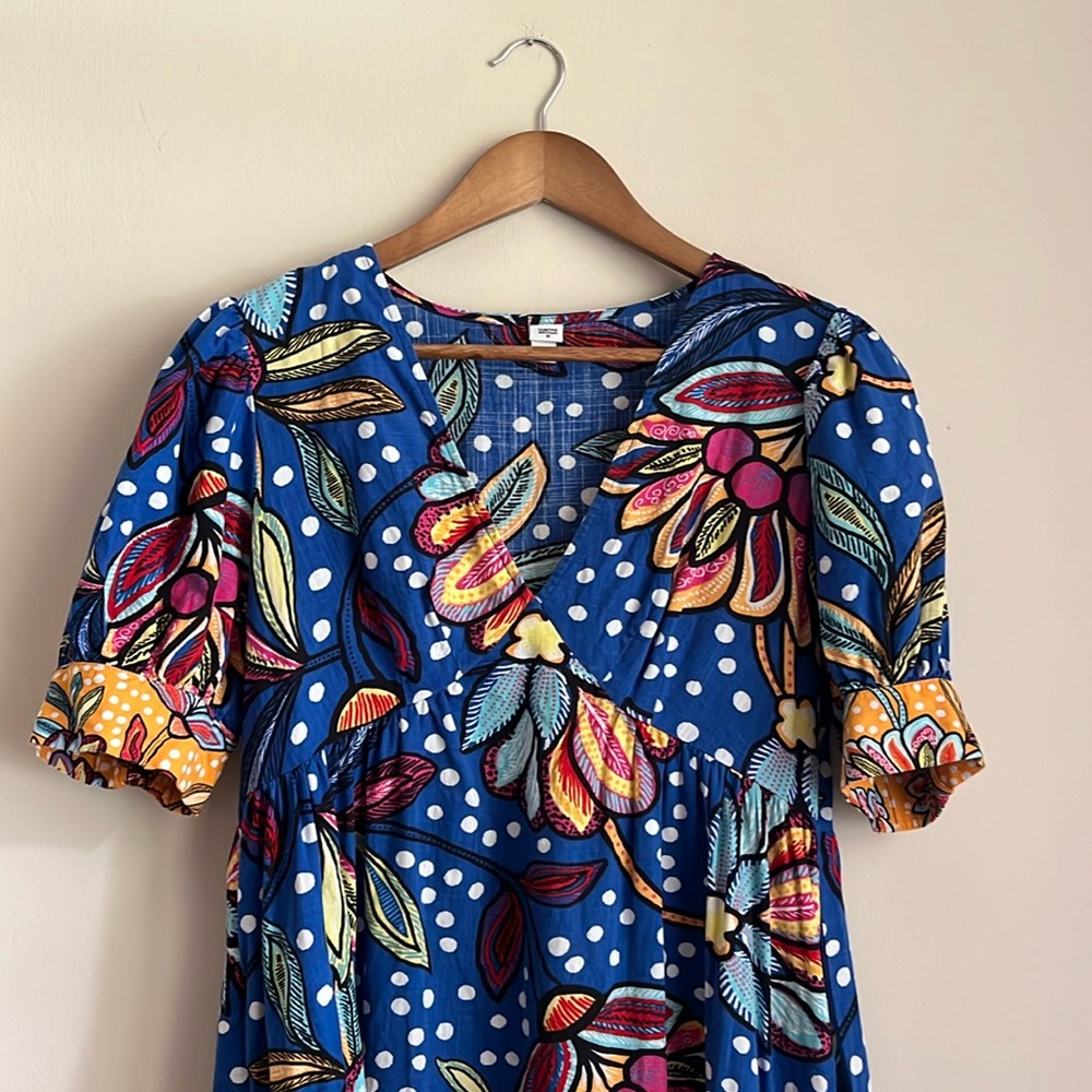 Colorful flower dress